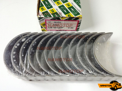 Вкладыши шатунный CB-1613GP  R4048K  R195H  6RB1,6RB2  1-12271-048/1-12271-028  STD  NDC